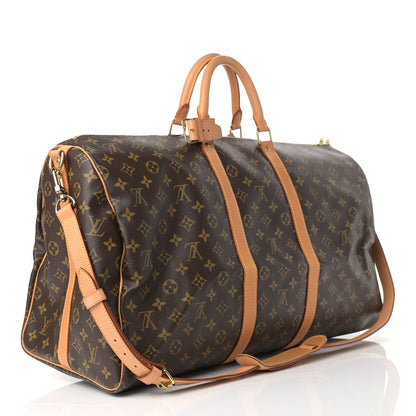 Louis Vuitton Monogram Keepall Bandouliere 55 3 of 12