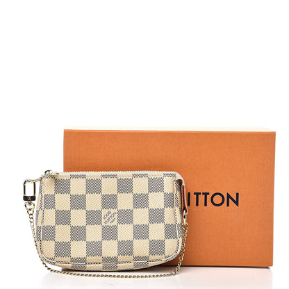Louis Vuitton Damier Azur Mini Pochette Accessories 9 of 9
