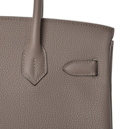 Hermes Togo Birkin 30 Gris Asphalte 11 of 33