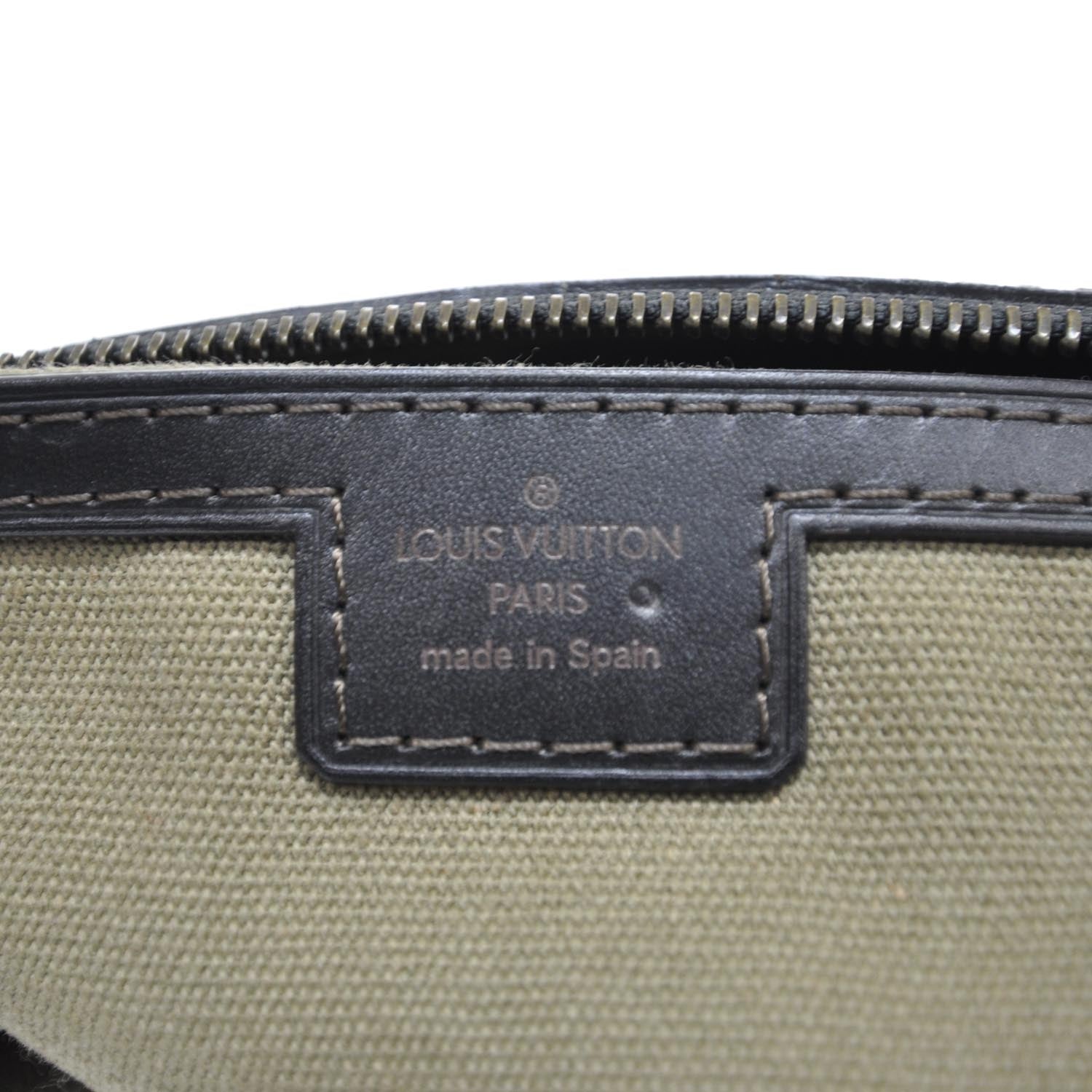 Louis Vuitton Utah Leather Sac Plat Messenger Coffee 7 of 8