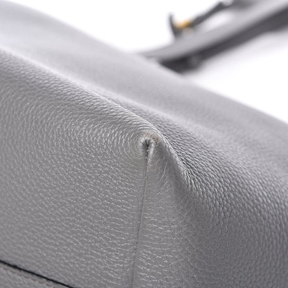 Prada Vitello Daino Pocket Shopping Tote Marmo 10 of 11