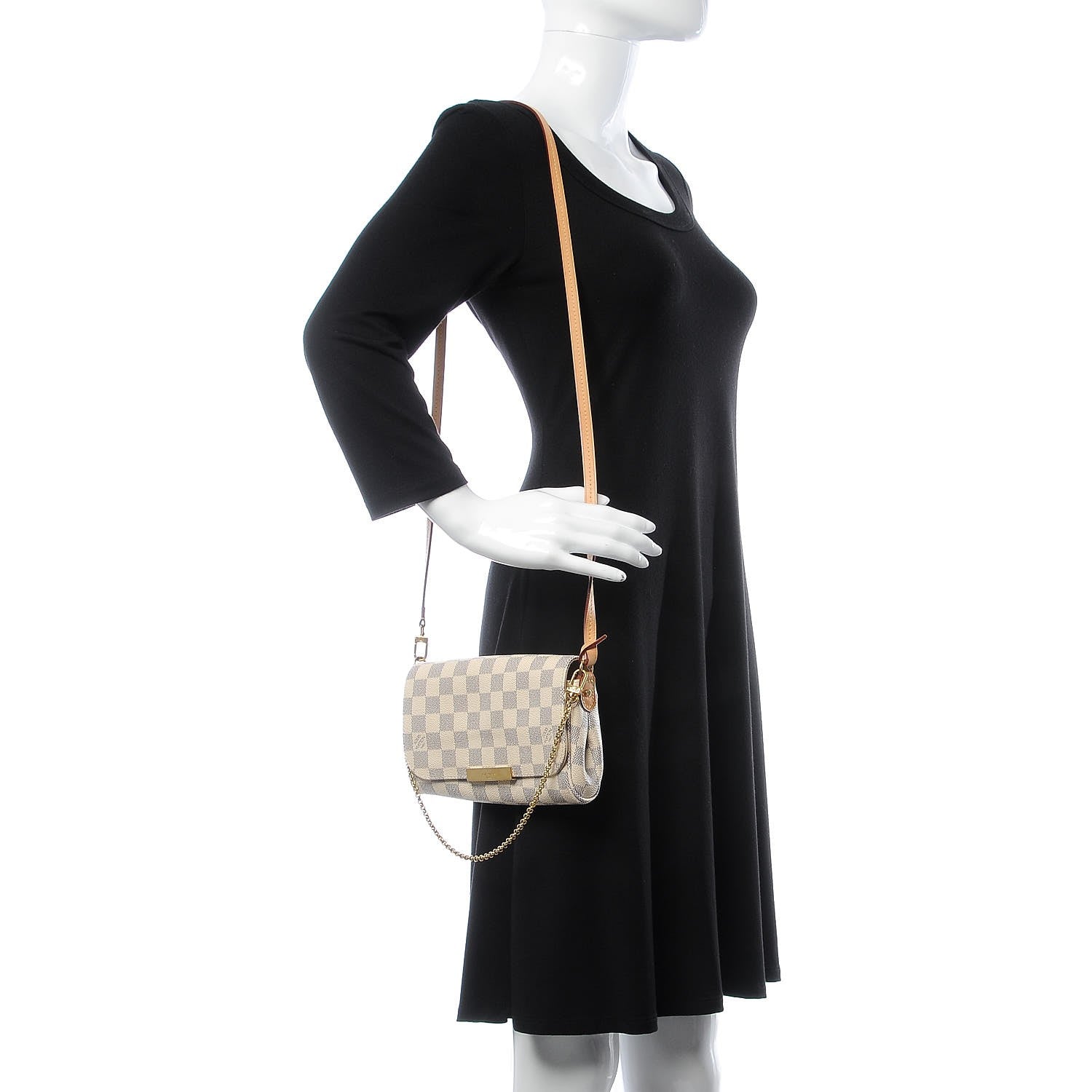 Louis Vuitton Damier Azur Favorite PM 2 of 7