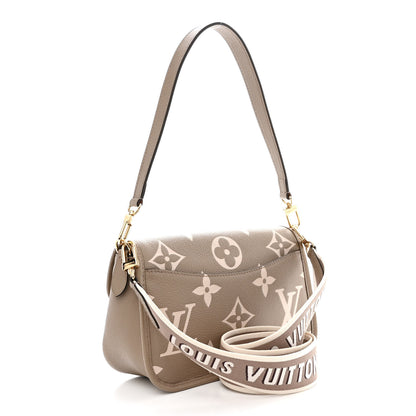 Louis Vuitton Empreinte Monogram Giant Diane Tourterelle Creme 3 of 9