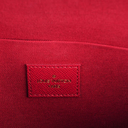 Louis Vuitton Monogram Pochette Felicie Chain Wallet Fuchsia 7 of 9