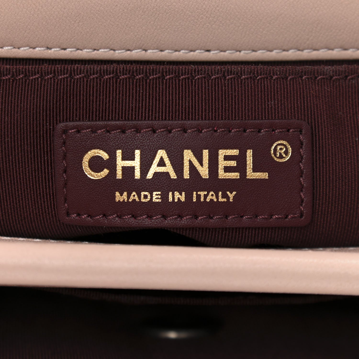 Chanel Lambskin Quilted Gold Metal Lock Flap Pink 6 of 11
