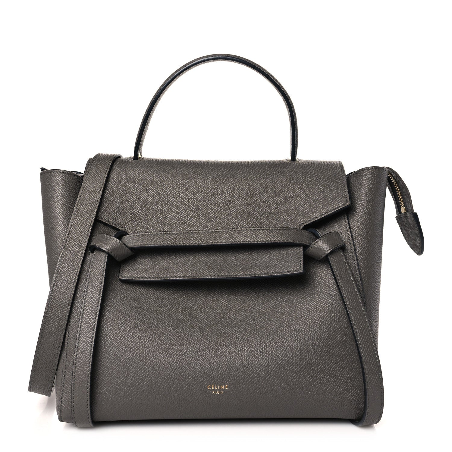 Celine Baby Grained Calfskin Micro Belt Bag Grey 1 of 7