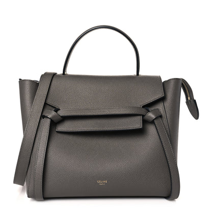 Celine Baby Grained Calfskin Micro Belt Bag Grey 1 of 7