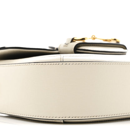 Gucci GG Supreme Monogram Web Mini Horsebit 1955 Shoulder Bag Beige Mystic White 9 of 11
