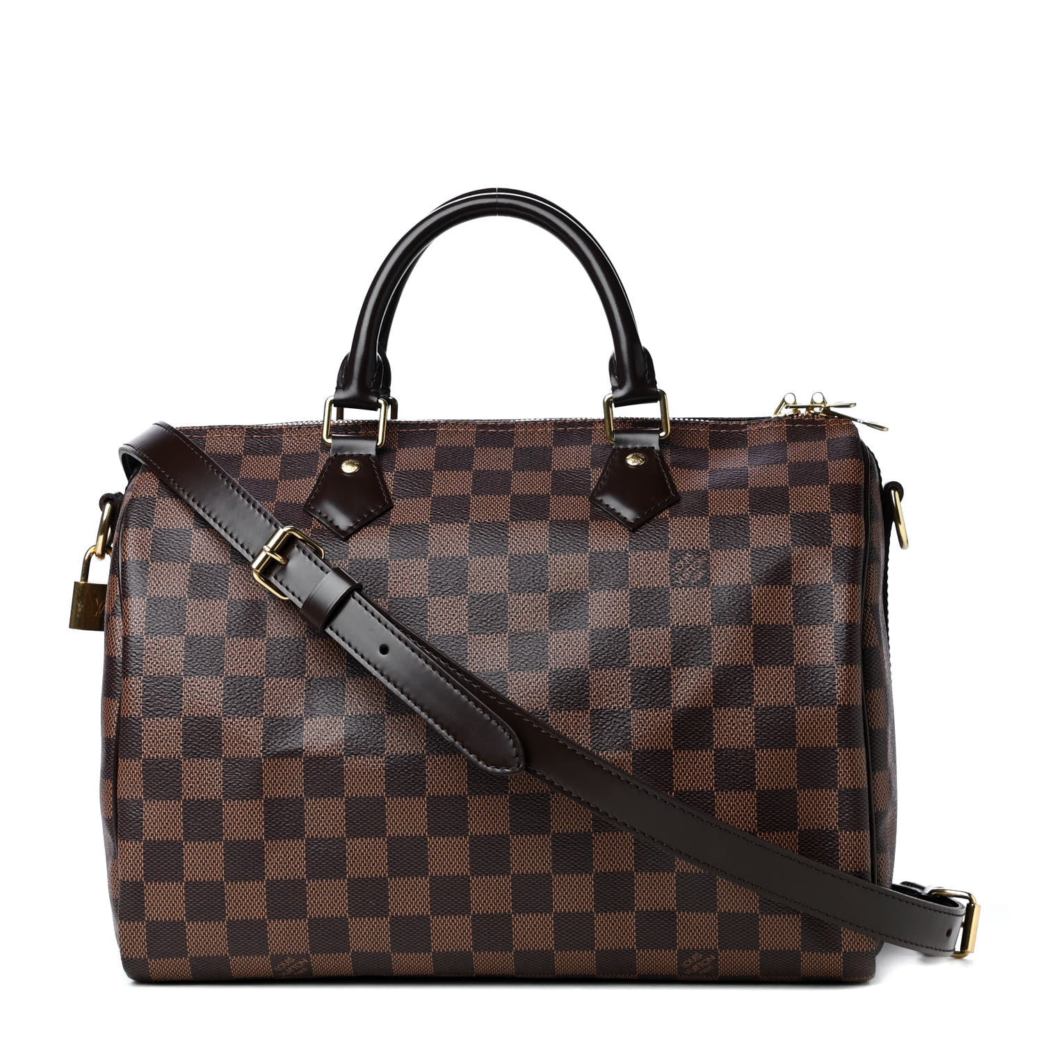 Louis Vuitton Damier Ebene Speedy Bandouliere 30 1 of 5