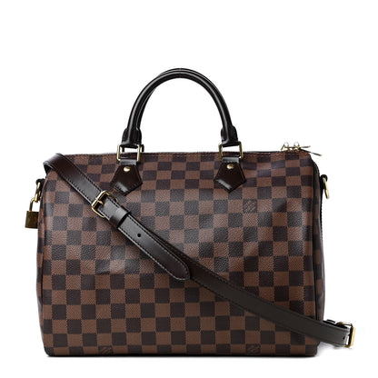 Louis Vuitton Damier Ebene Speedy Bandouliere 30 1 of 5