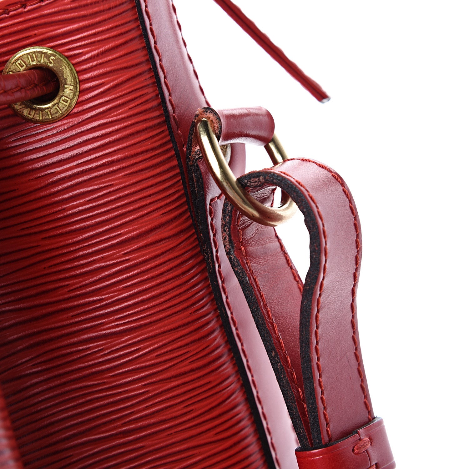 Louis Vuitton Epi Noe Castillan Red 11 of 13