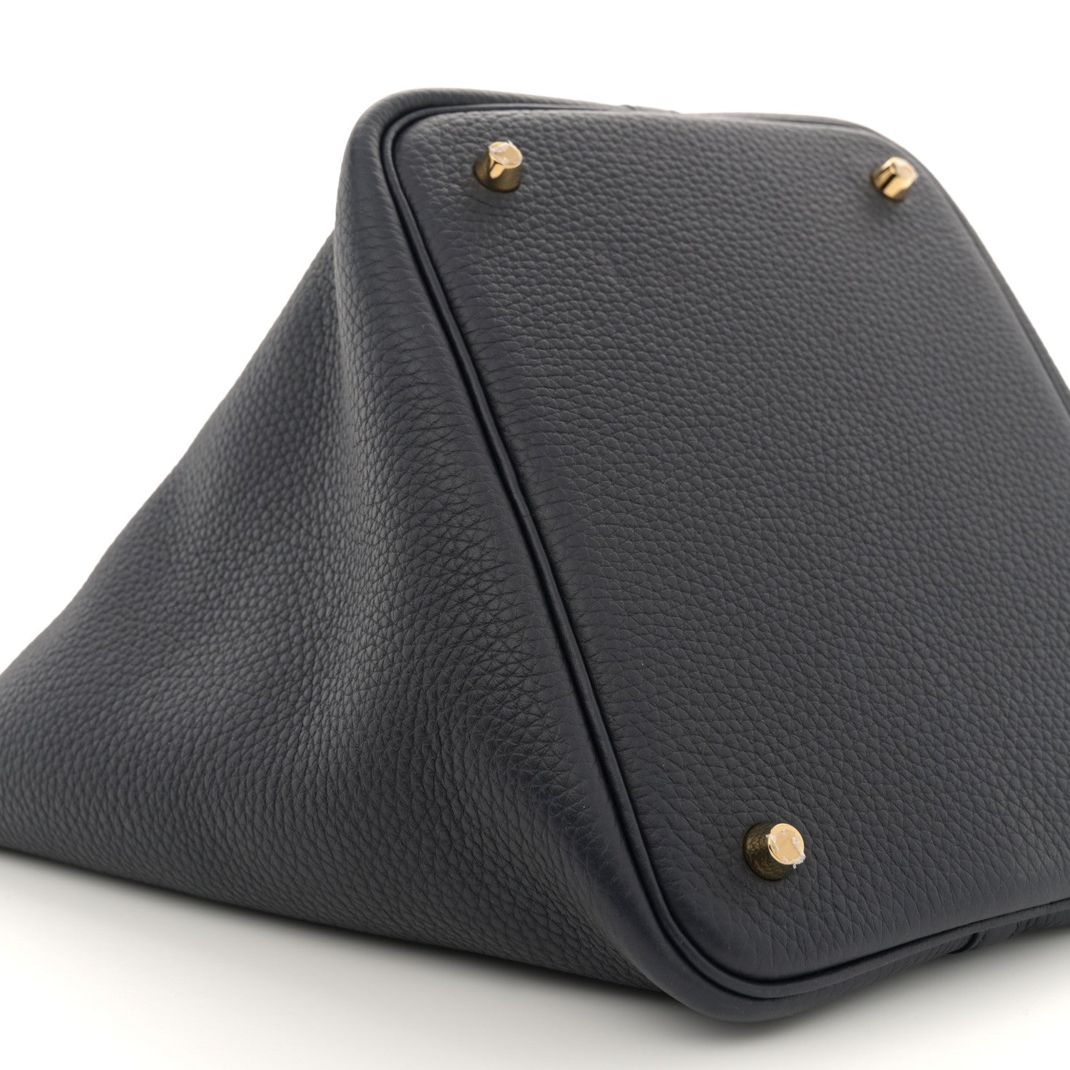 Hermes Taurillon Clemence Picotin Lock 22 MM Bleu Nuit 9 of 10