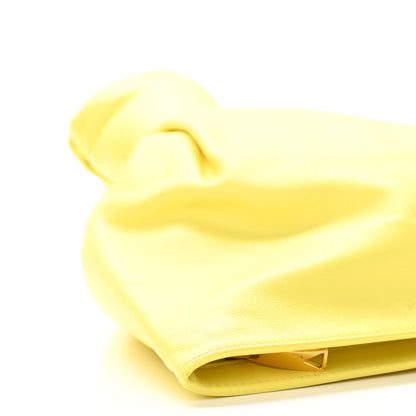 Bottega Veneta Calfskin Mini BV Twist Yellow 8 of 10