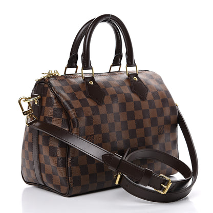 Louis Vuitton Damier Ebene Speedy Bandouliere 25 2 of 12