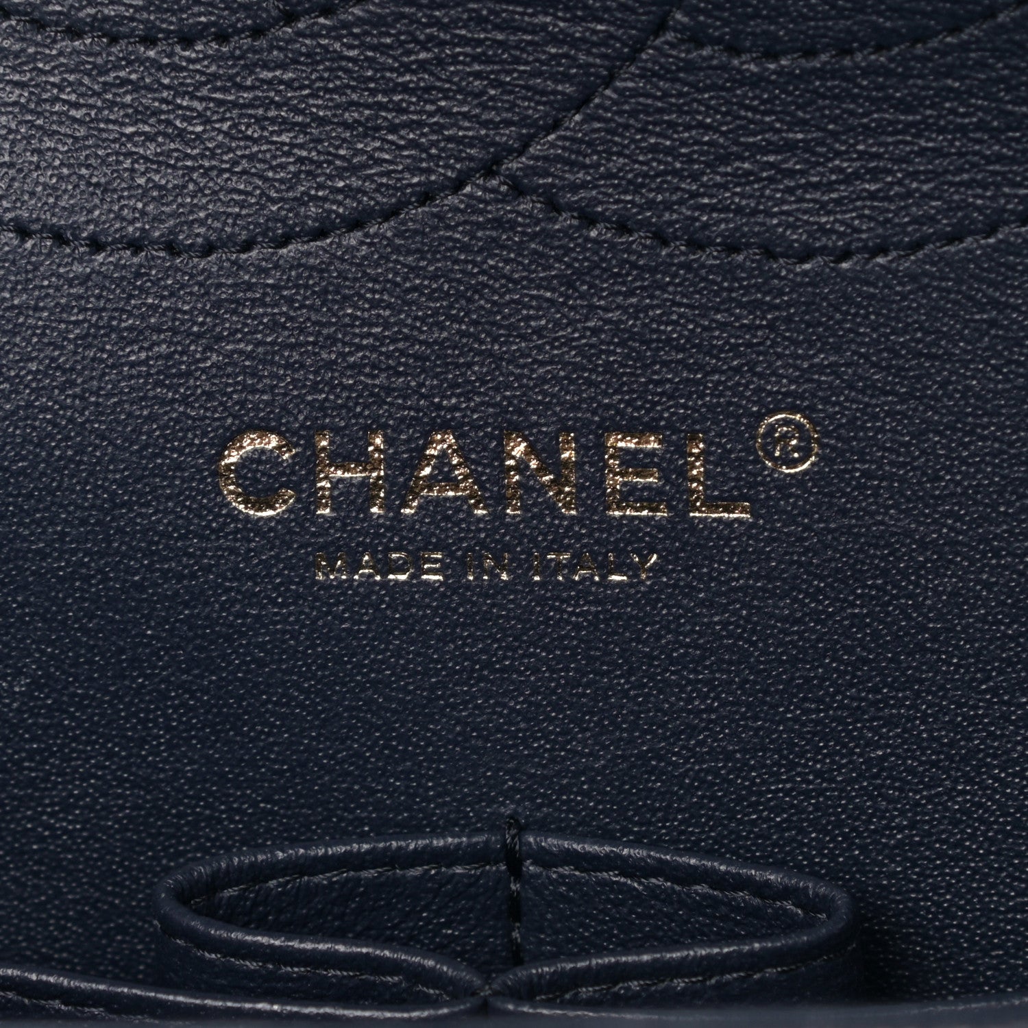 Chanel Caviar Quilted Jumbo Double Flap Navy Blue 5 of 10
