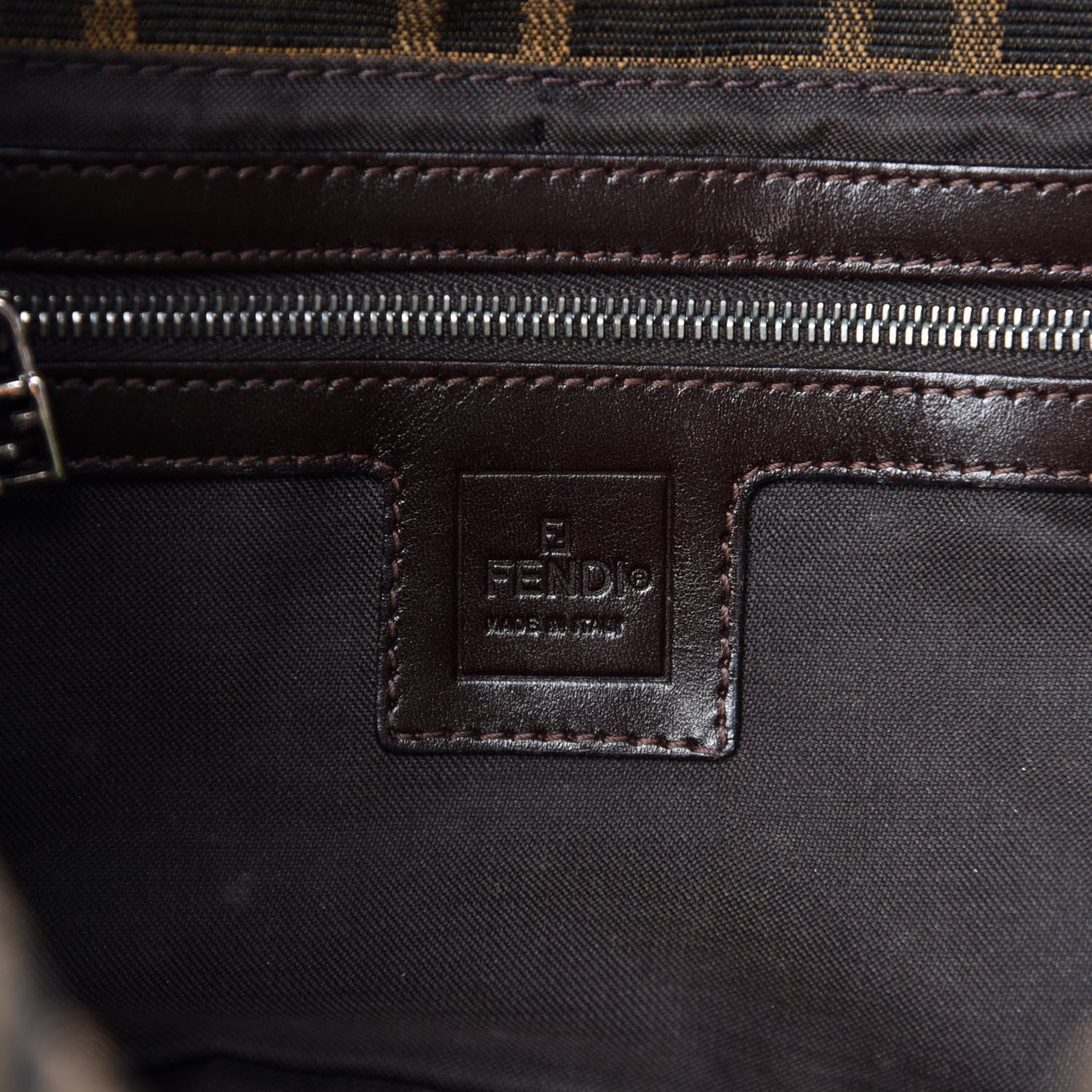 Fendi Zucca Baguette Tobacco 10 of 11