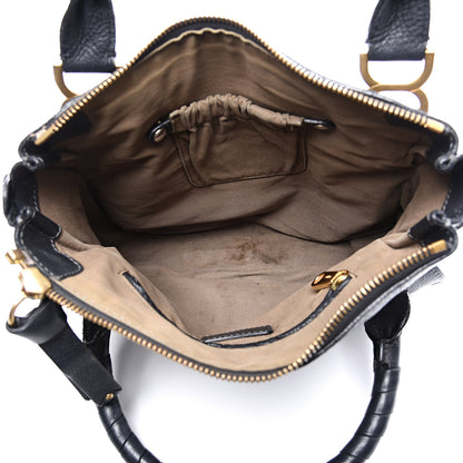 Chloe Calfskin Medium Marcie Satchel Black 4 of 9