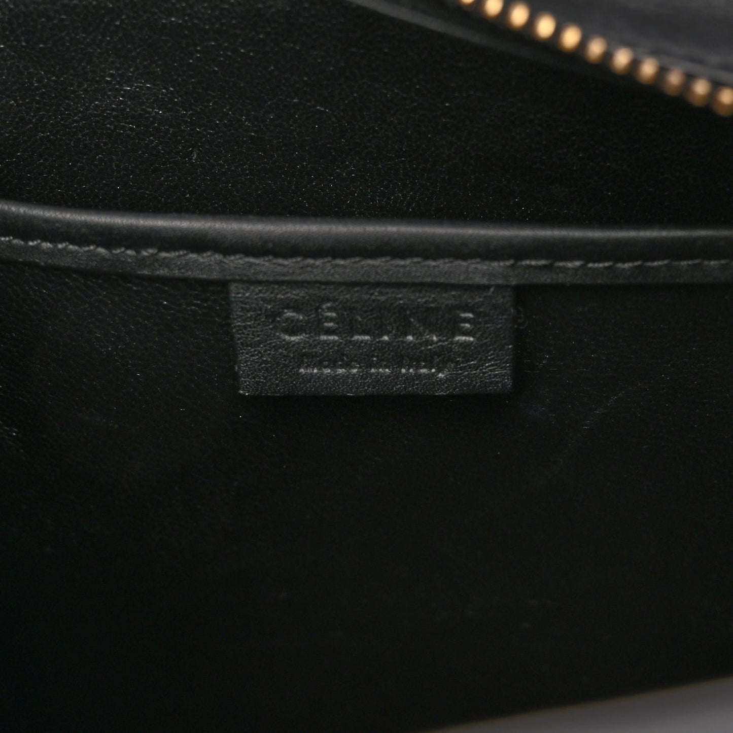 Smooth Calfskin Nano Luggage Black