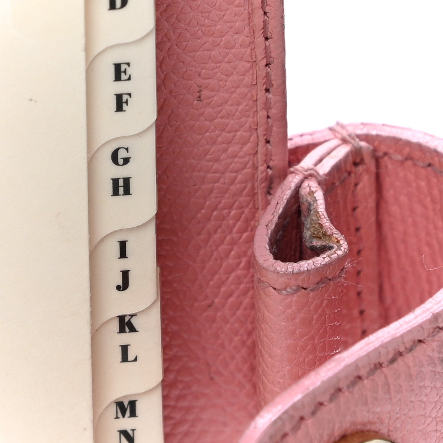 Chanel Grained Calfskin CC Button Pocket Agenda Cover Pink 20 of 28