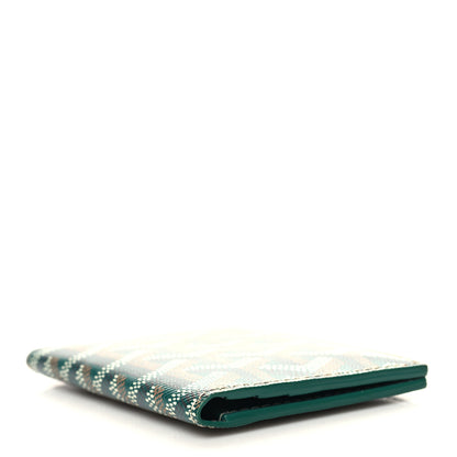 Goyard Goyardine Saint Marc Folding Card Case Green 4 of 9