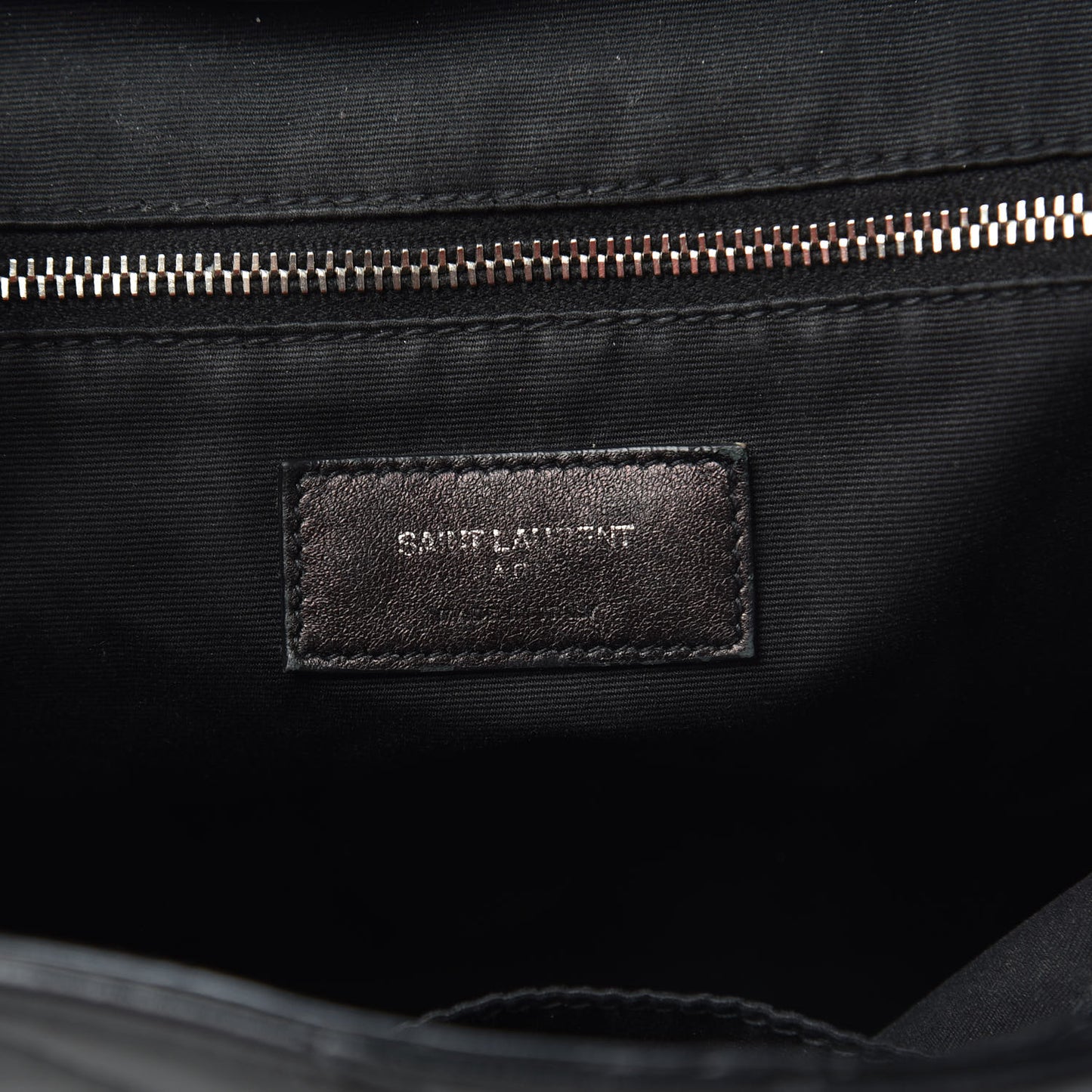 Calfskin Y Quilted Monogram Small Loulou Backpack Black
