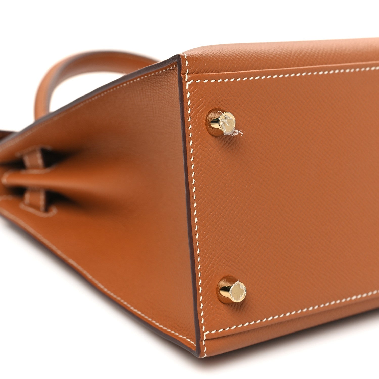 Hermes Epsom Kelly Sellier 28 Gold 9 of 11