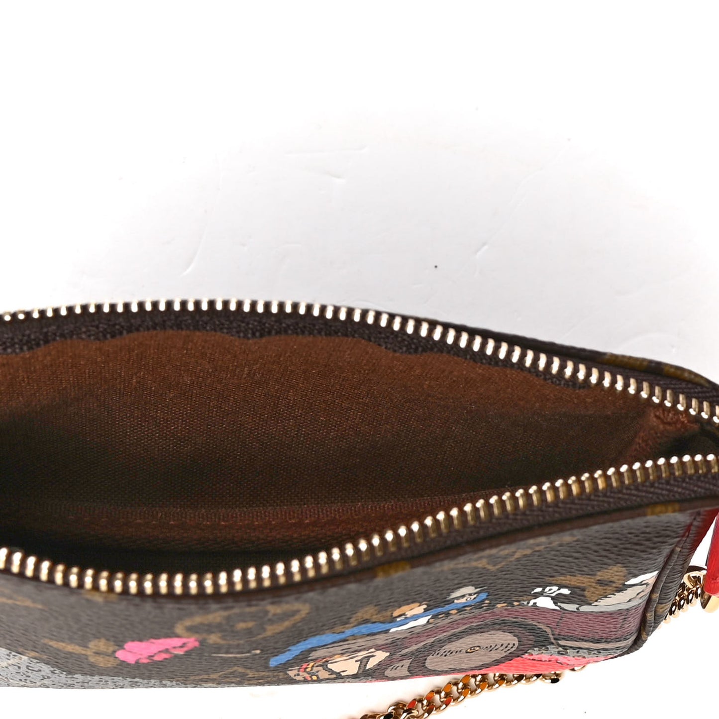 Monogram 2015 Christmas Animation Mini Pochette Accessories