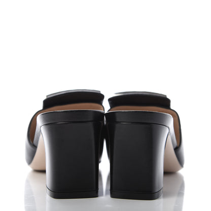 Gucci Malaga Kid Crystal Square G Madelyn Mules 41.5 Black 6 of 10