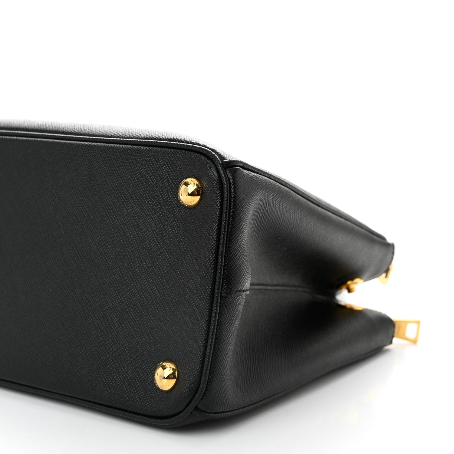 Prada Saffiano Medium Galleria Double Zip Tote Black 10 of 10