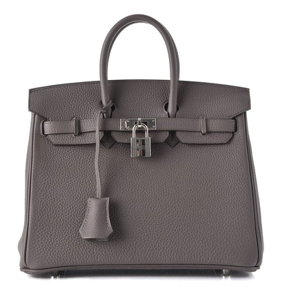 Hermes Togo Birkin 25 Etain 1 of 37