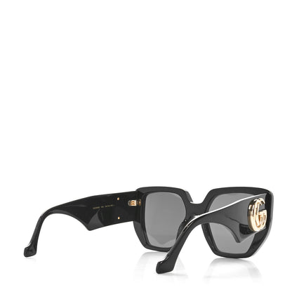 Gucci Acetate Square Frame Sunglasses GG0956S Black 4 of 7