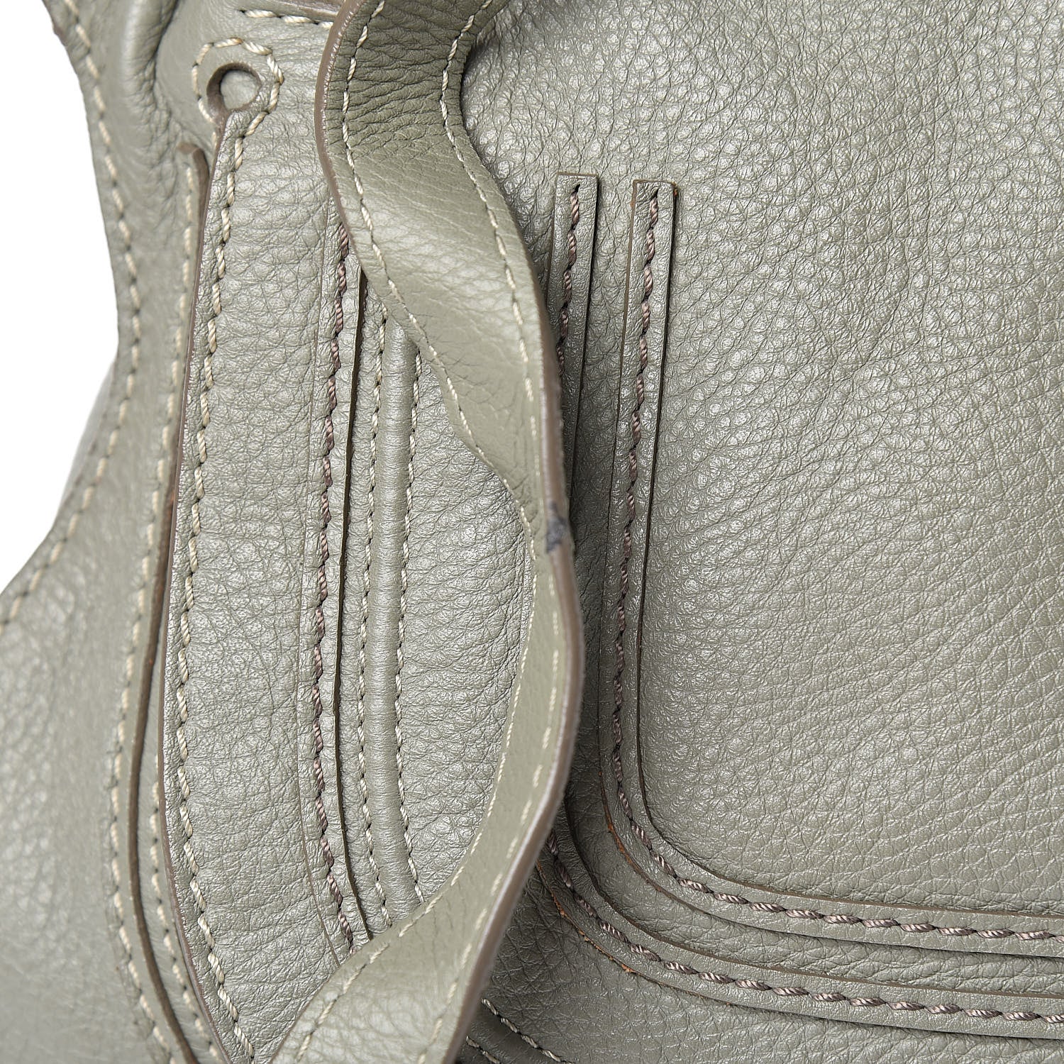 Chloe Calfskin Medium Marcie Satchel Baobab Green 11 of 13