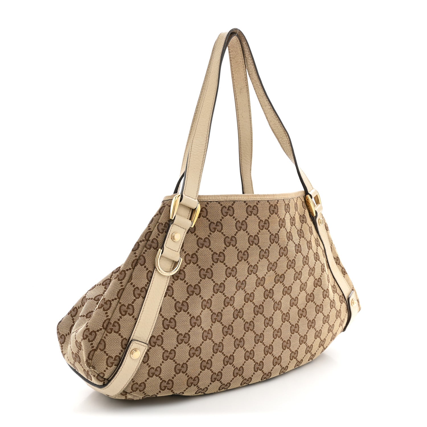 Gucci Monogram Medium Abbey Shoulder Bag Off White 3 of 12
