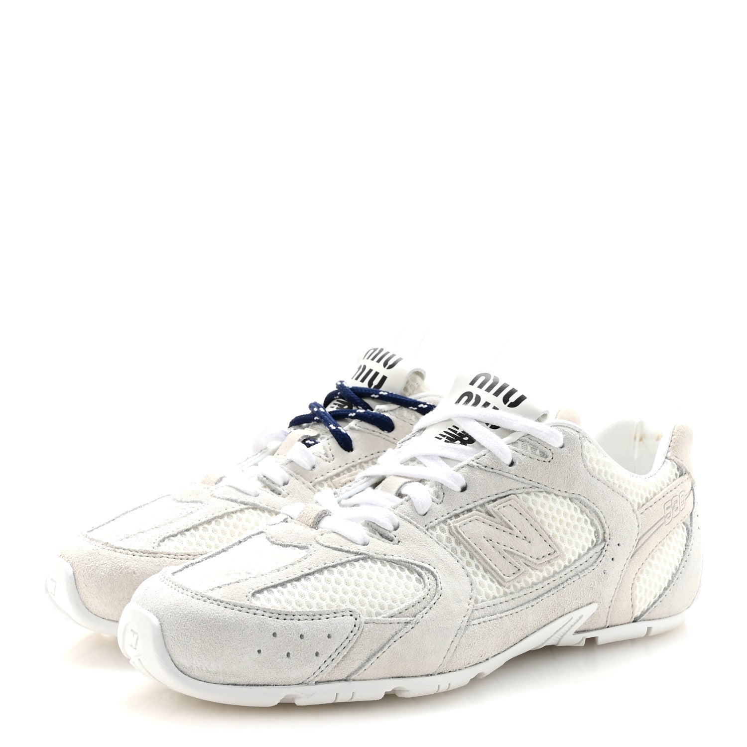 Miu Miu X NEW BALANCE Suede 530 SL Sneakers 35.5 White 4 of 10
