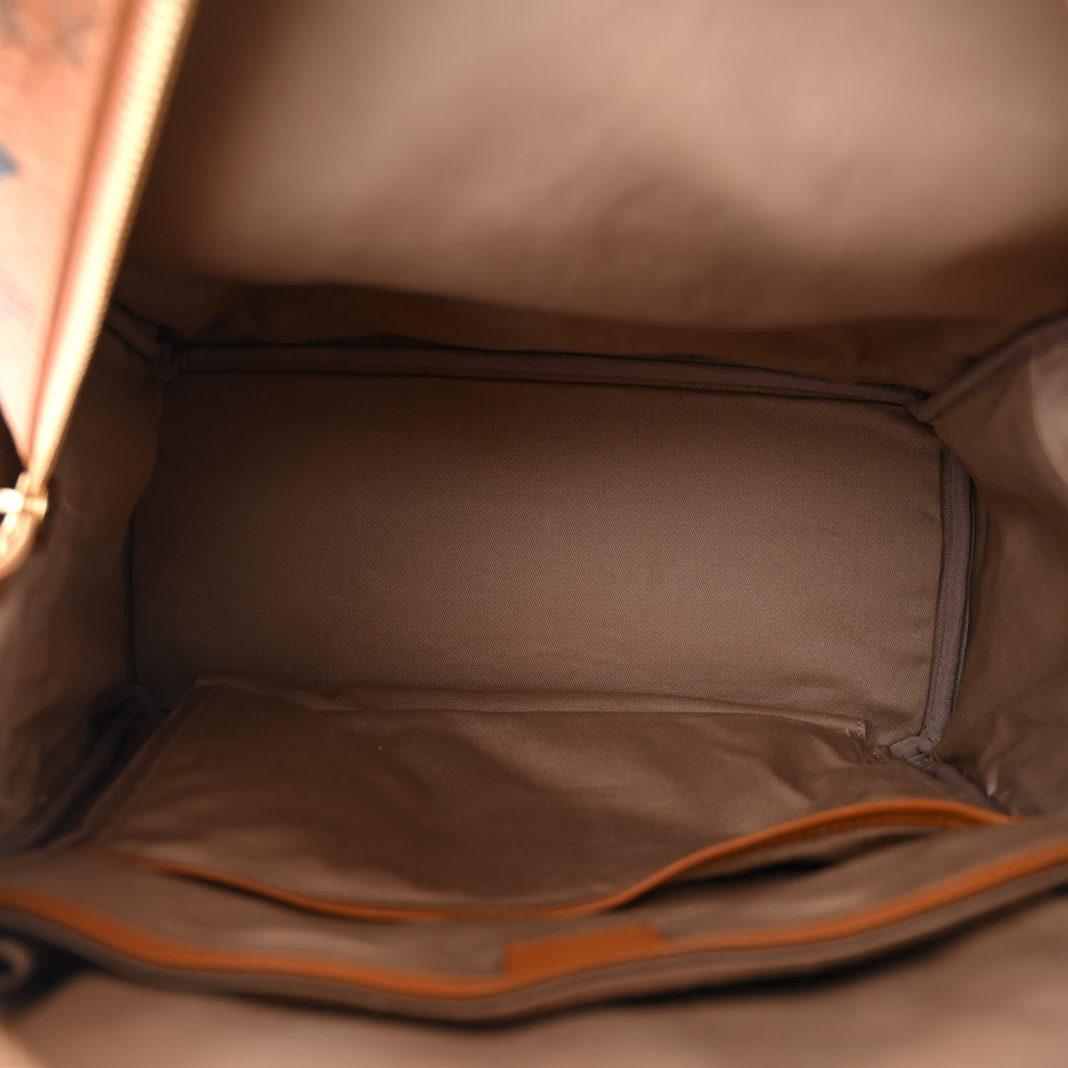MCM Visetos Large Stark Backpack Cognac 5 of 10