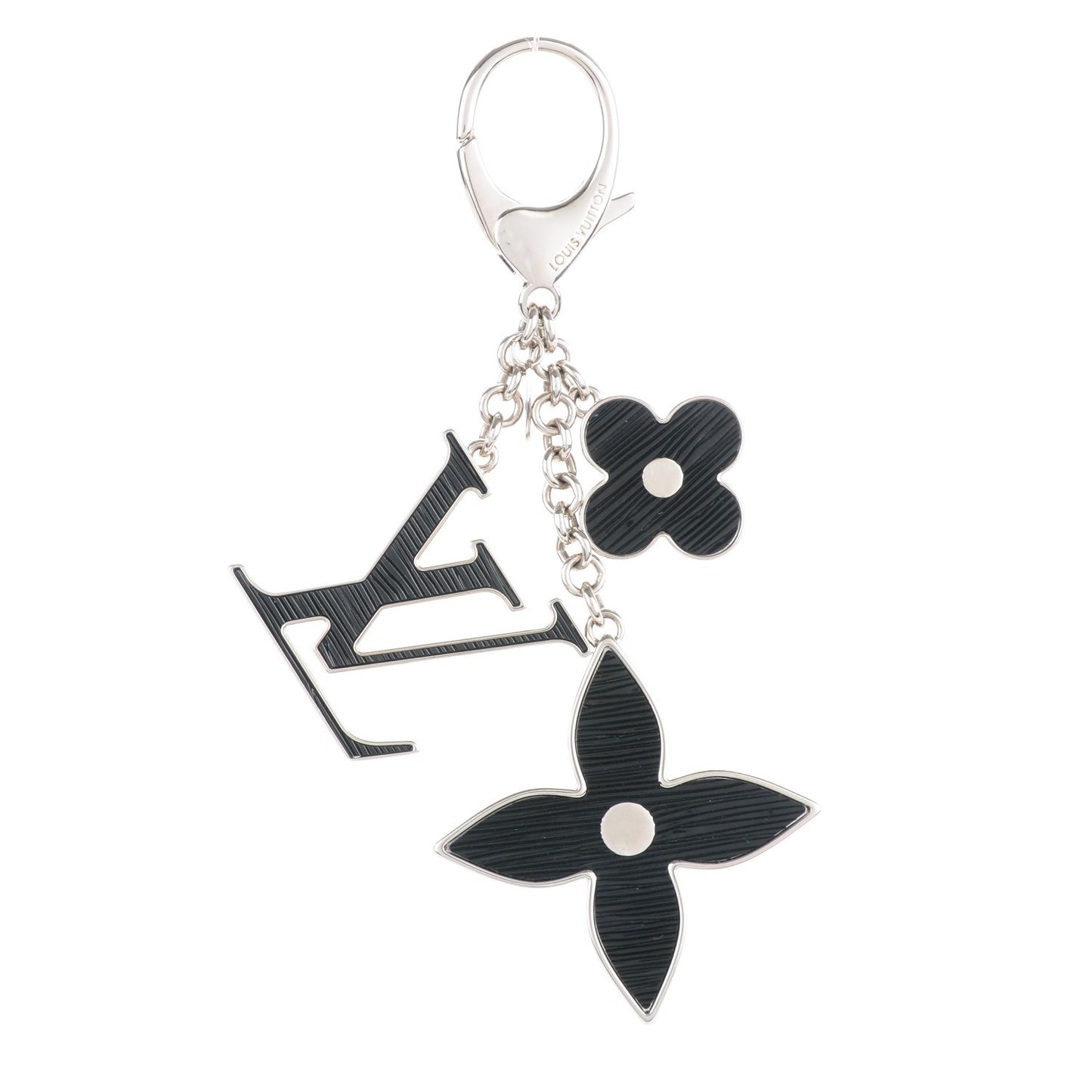 Fleur d'Epi Bag Charm Black
