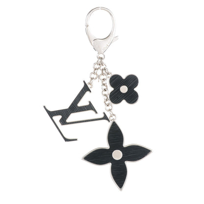 Louis Vuitton Fleur d'Epi Bag Charm Black 1 of 6