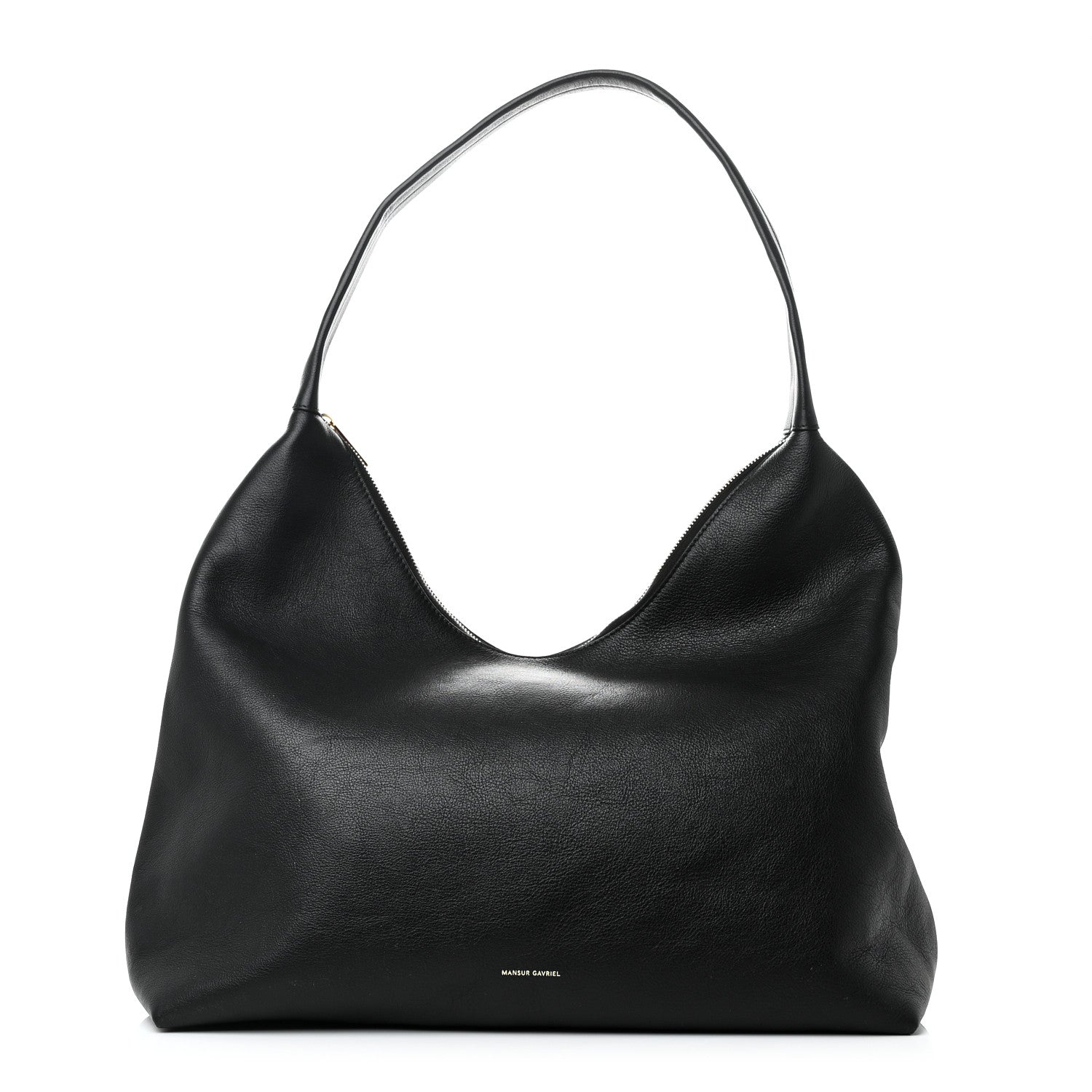 Mansur Gavriel Calfskin Maxi Candy Hobo Black 1 of 9