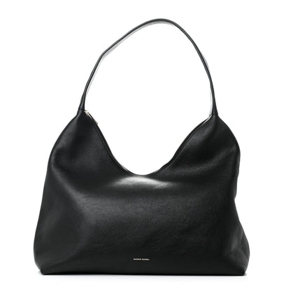 Mansur Gavriel Calfskin Maxi Candy Hobo Black 1 of 9