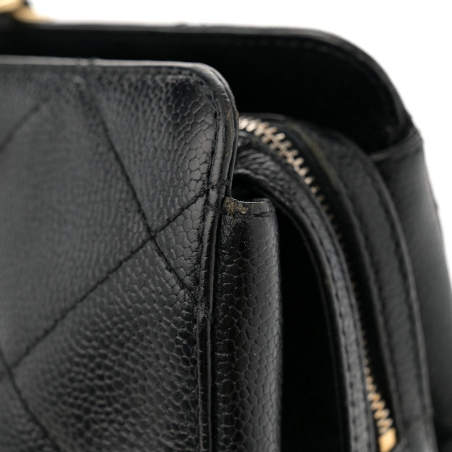 Chanel Caviar Quilted Flap Shoulder Bag Black 14 of 14