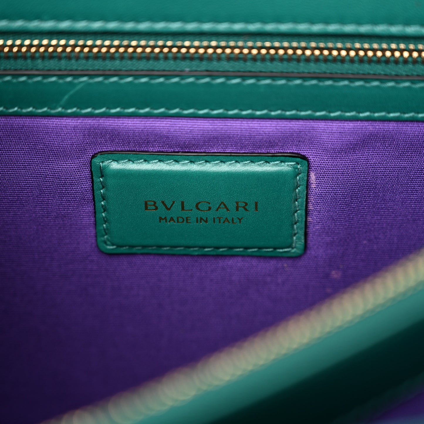 Calfskin Medium Serpenti Forever Crossbody Bag Emerald Green