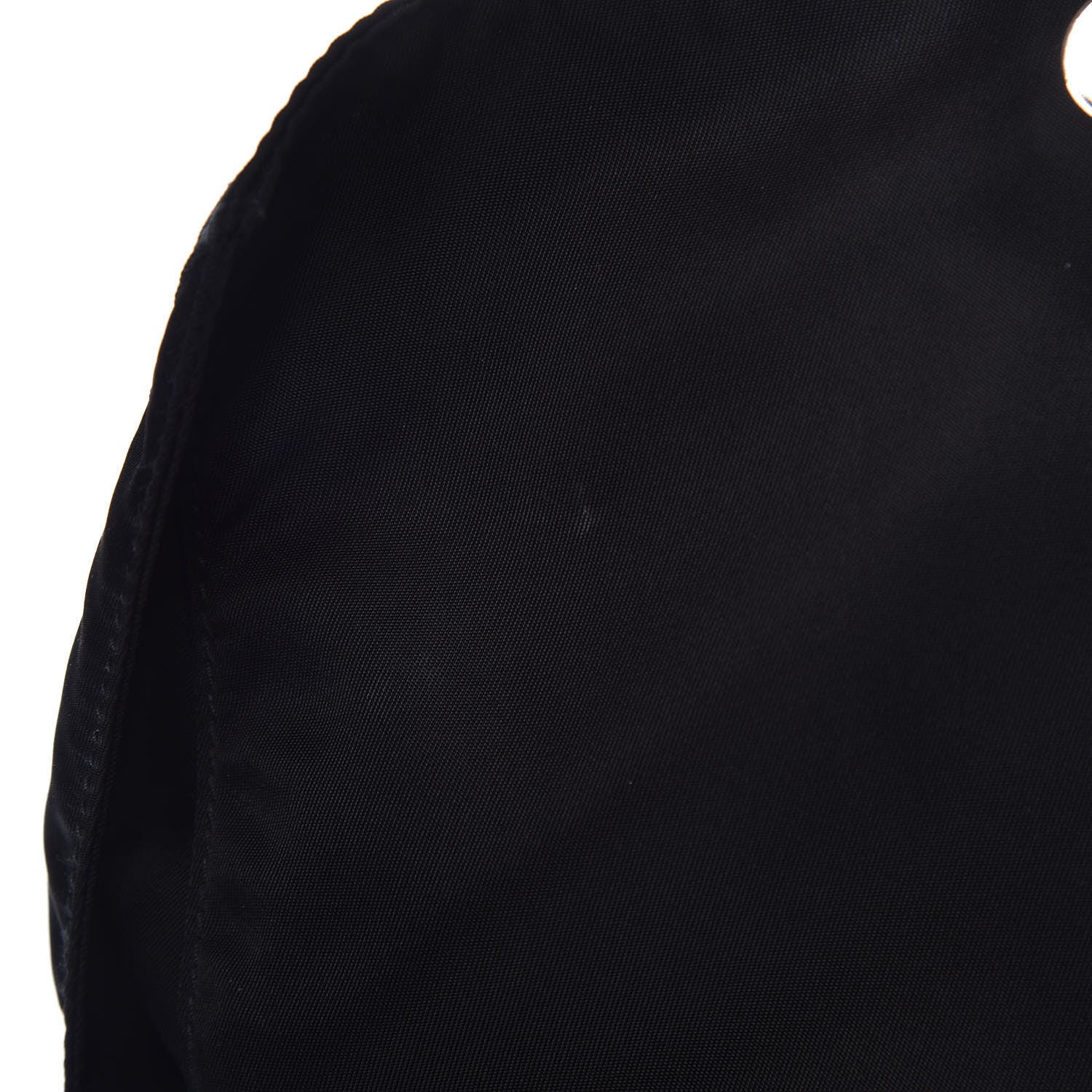 Prada Tessuto Nylon Saffiano Robot Backpack Black 8 of 12