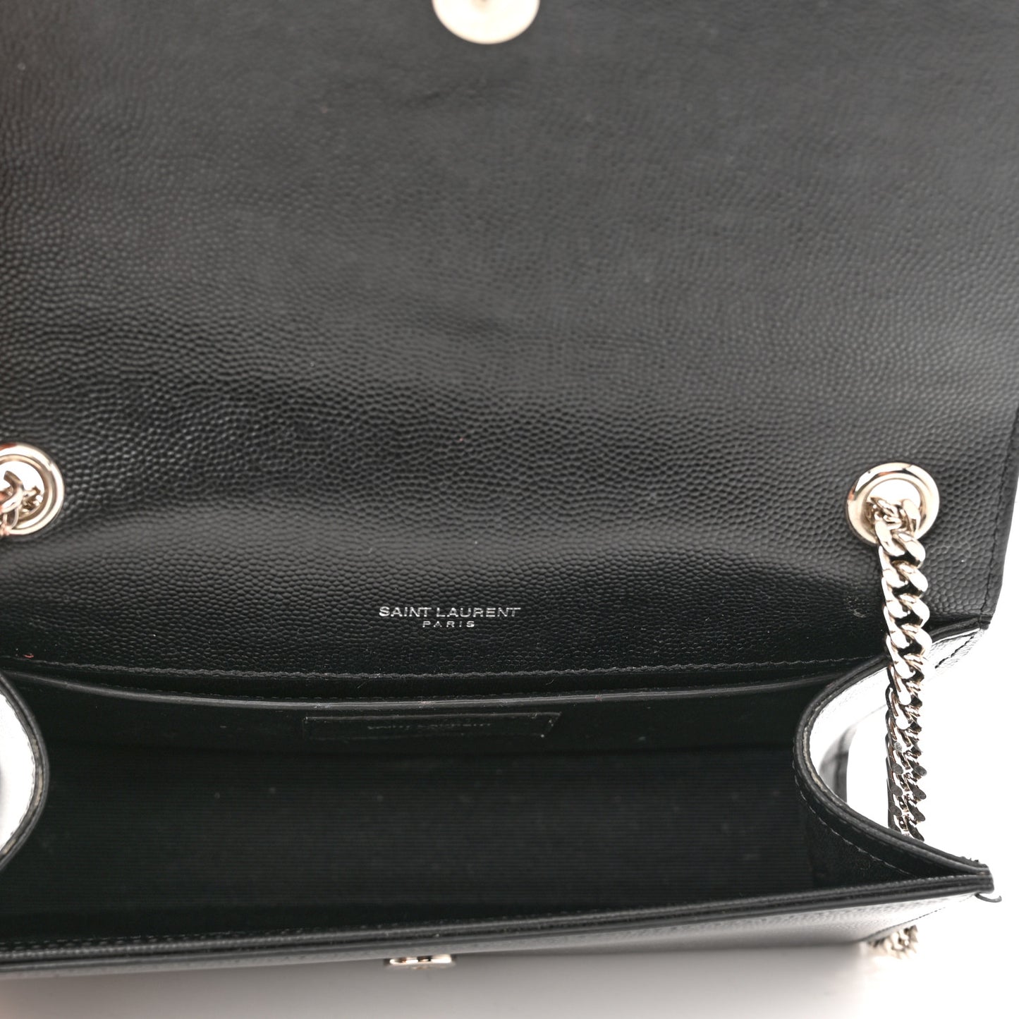 Grain De Poudre Small Monogram Kate Satchel Black