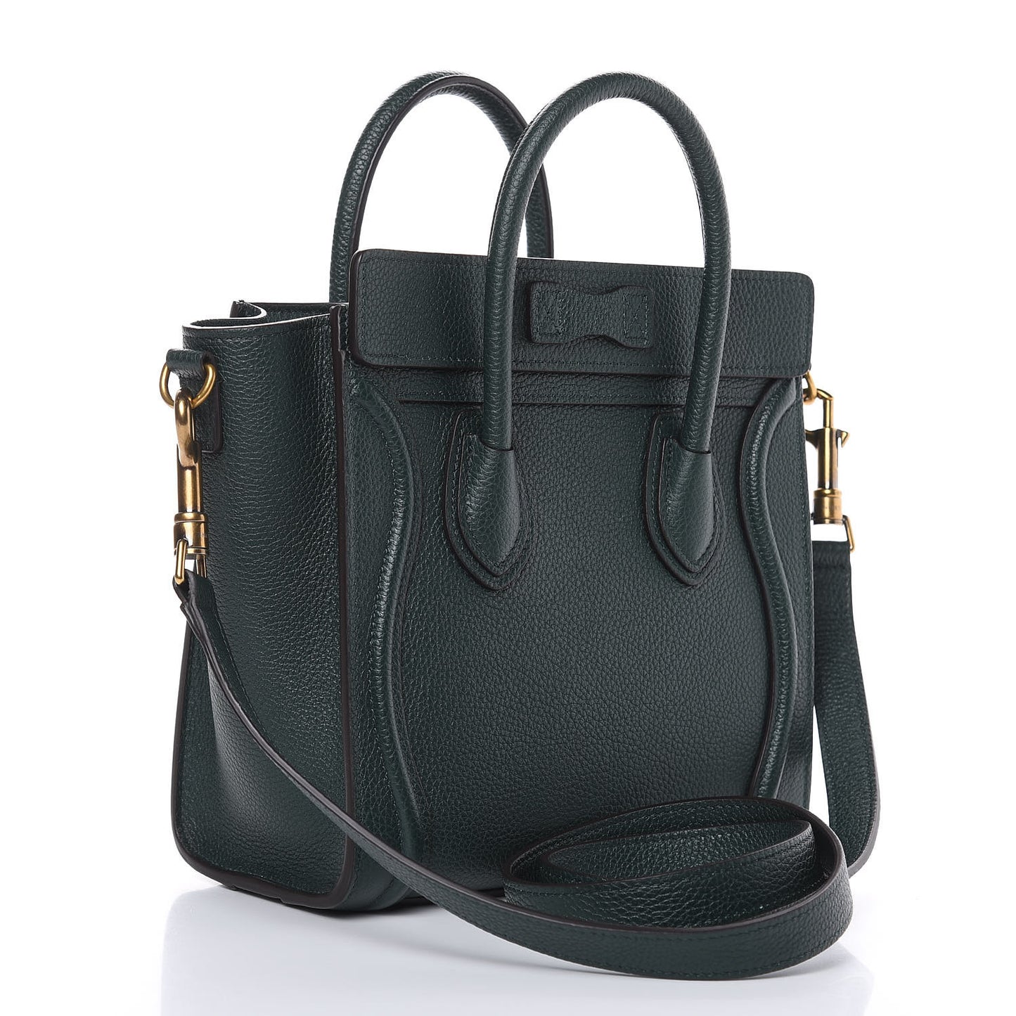 Drummed Calfskin Nano Luggage Amazone