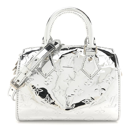 Louis Vuitton Monogram Miroir Speedy Bandouliere 20 Silver 1 of 9