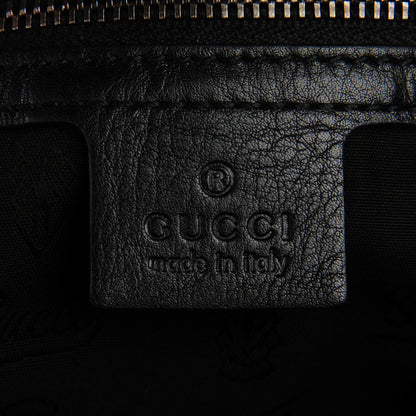 Gucci Ruched Calfskin Shoulder Bag Black 5 of 7