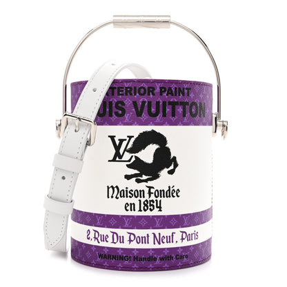 Louis Vuitton Monogram LV Paint Can Purple 1 of 9