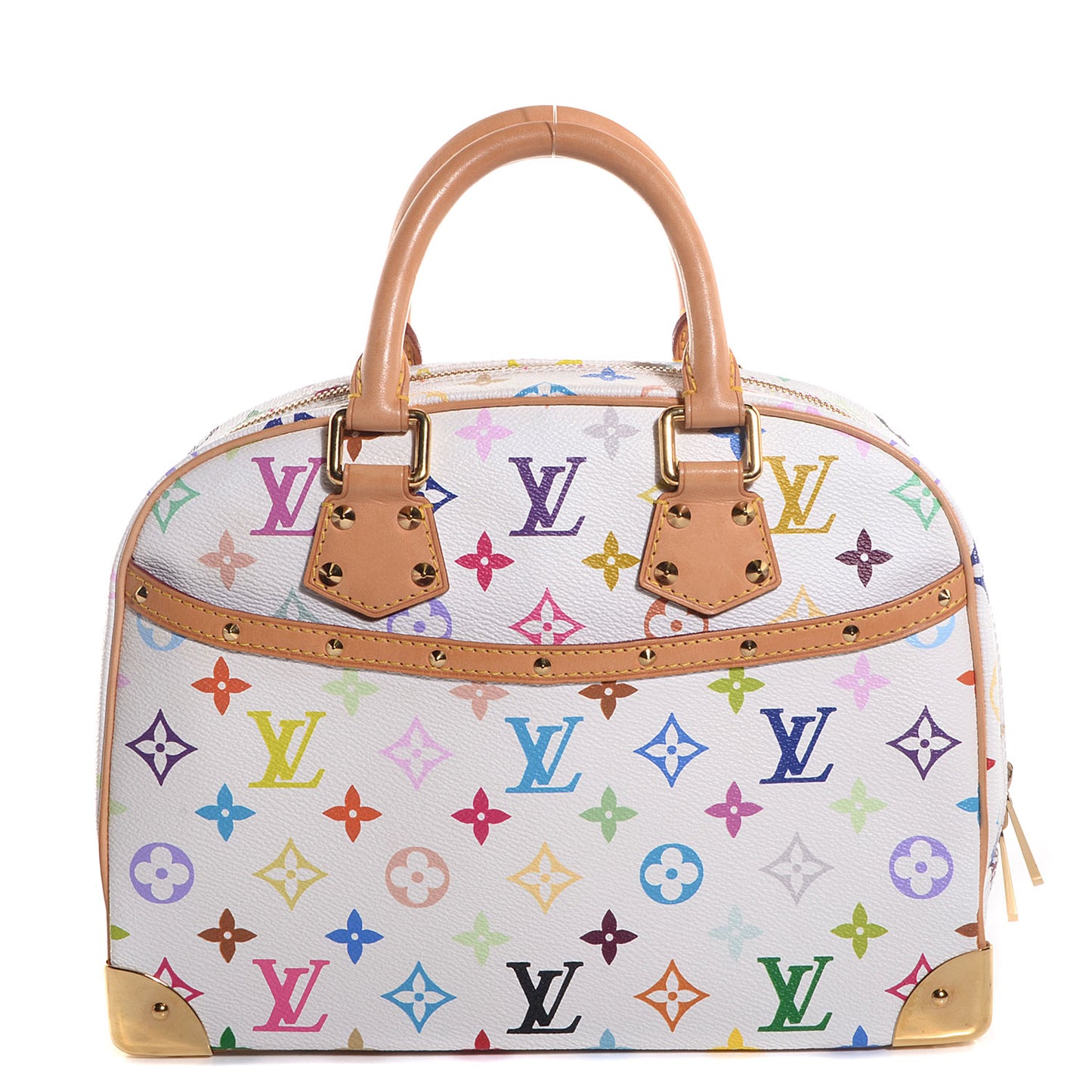 Monogram Multicolor Trouville White