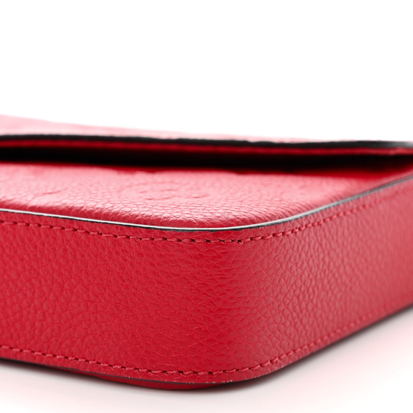 Empreinte Pochette Felicie Chain Wallet Cherry