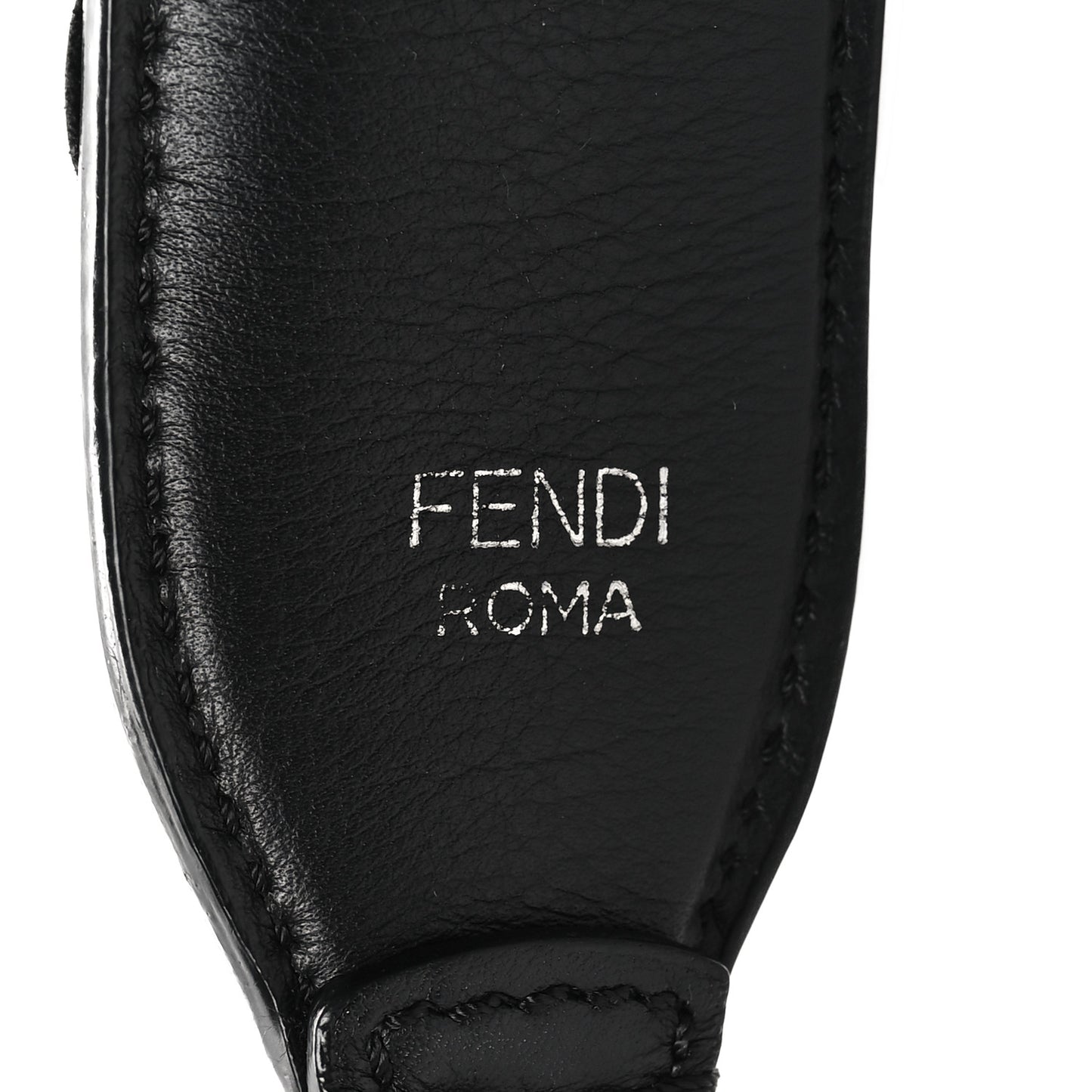 Vitello Dolce Nappa Patent Flowerland Studded Strap You Black